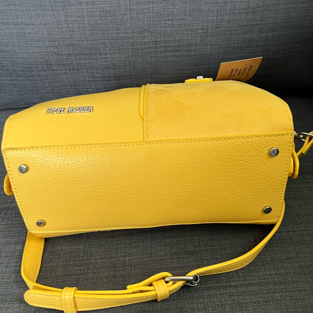 NWT STEVE MADDEN BBECK SATCHEL CROSSBODY BAG - Picture 9 of 9